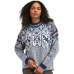 ダールオブノルウェイ レディース アウター ニット・セーター セーター Dale of Norway 1994 Sweater Womens IndigoOff WhiteMustard オフホワイトのサムネイル