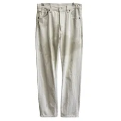 USA製 Levi's リーバイス 501 ボタンフライ デニムパンツ コットンパンツ 白 W30×32 No.P118
