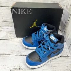 ＮＩＫＥ AIR ＪＯＲＤＡＮ １ ＲＥＴＲＯ ＨＩＧＨ ＯＧ ナイキ キッズ スニーカー １４ｃｍ ＡＱ２６６５－４０４ ブルー ブラック _208068