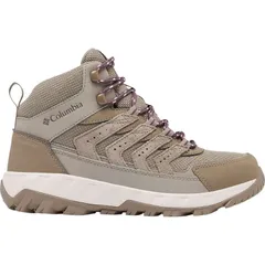コロンビア レディース シューズ スニーカー Columbia Strata Trail Mid WP Shoe Womens KettleBlush Rose ブラッシュ