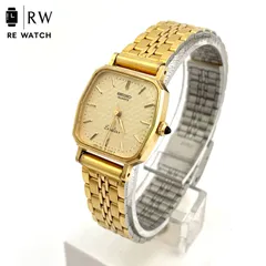 【中古】SEIKO Exceline 1221-5010 ゴールド腕時計