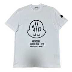 MONCLER ロゴ Tシャツ ホワイト 最終値下げ！ - メルカリ