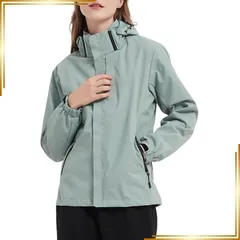 【新品】 [ベンケ] 【軽くて、風を通さない】 アウトドアジャケット レディース マウンテンパーカー 秋服 釣り 防風 撥水 登山服 ハイキング 防寒 長袖 バイク 自転車 トレッキング ツーリング ウインドブレーカー アウター ライダース ジャケットのみ 0