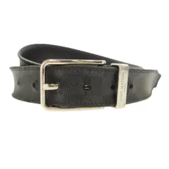 LOUIS VUITTON ルイ・ヴィトン M9402 サンチュール ポンヌフ ベルト ダミエ グラフィット レザー ベルト ブラック系【中古】 LOUIS VUITTON ルイ・ヴィトン M9402 サンチュール ポンヌフ ベルト