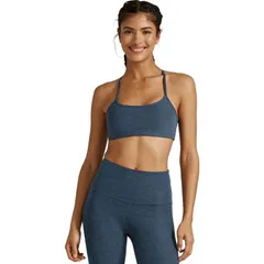 ビヨンドヨガ レディース アンダーウェア ブラジャー Beyond Yoga Spacedye Slim Racerback Bra Womens Nocturnal Navy ネイビー