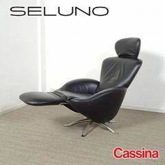 T8529☆展示品☆Cassina☆カッシーナ☆137万☆K10 DODO☆黒革 - メルカリ