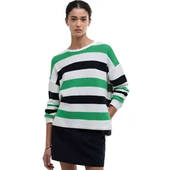 バブアー レディース アウター ニット・セーター ニット Barbour Marine Stripe Knitted Jumper Womens Multi Stripe マルチカラーのサムネイル
