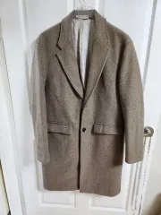 ザラ ZARA ウールコート ブラウン