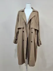 ベージュ色 レディース トレンチ ロングコート