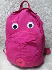 Kipling キプリング ミニ バックパック キッズ 子供靴 ジュニア 中古 バッグ バーガンディ JAJU