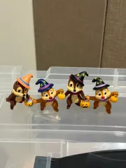 ディズニー チップアンドデール ハロウィーン ガチャ フィギュア セット