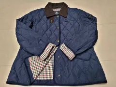 アクアスキュータム 軽量 キルティング グースダウン ダウンジャケット ウィメンズ 100 ポール 1254