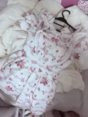 リズリサ LIZ LISA クリーミーベリー ONE PIECE 白、レッド 量産型 地雷系