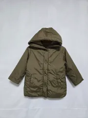 ZARAベイビー リバーシブル キルティング フリース ジャケット キッズ 3-4歳 1219