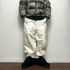 90s NIKE ナイキ ジャパン オフホワイト ダウンパンツ