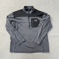 XL THE NORTH FACE ザノースフェイス ハーフジップアップ 등산 長袖Tシャツ 1230T1