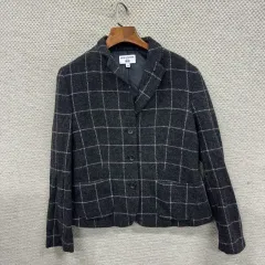 UNIQLO イネス・ド・ラ・フレサンジュ ウール ショート ブレザー ジャケット L A04173