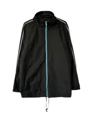 L JPN ヴィンテージ トラック ジップアップ ジャケット ブラック