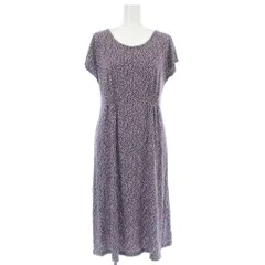 アニエスベー agnes b. ワンピース 半袖 ひざ丈 総柄 T1 マルチカラー Q248JDJ0 /TK