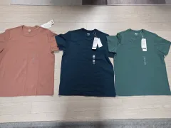 未使用) UNIQLO ユニクロ 半袖Tシャツ 3枚セット 処分