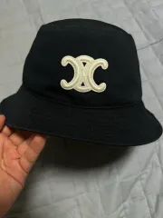 Celine セリーヌ バケットハット ブラック M サイズ 出品