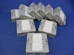 未使用品】YDM ワッテ缶 二連缶 ワンタッチコットンボックス 2個