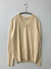 UNIQLO ユニクロ ニット/セーター L アイボリー