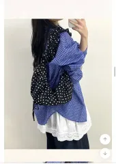 ドット ドット バッグ (ブラック)