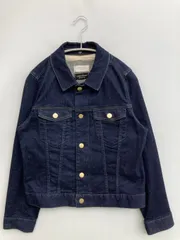 OPAQUE.CLIP オペークドットクリップ デニムジャケット 40/L ネイビー 無地 フードなし ボタン留め