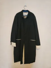トム*ブラック ロング コート バイカラー POINT