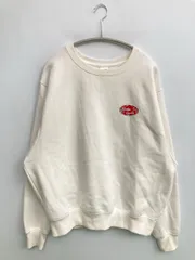 RODEO CROWNS ロデオクラウンズ スウェット FREE ホワイト コットン スウェット バックプリント ワンポイント ブランドロゴ 長袖