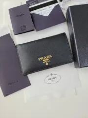 デパート PRADA プラダ サフィアーノ カード 中 財布