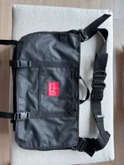 (新品) マンハッタンポーテージ NY メッセンジャー バッグ LG ブラック
