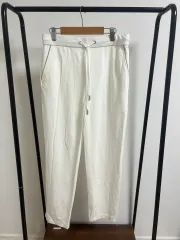 白 トレーナー ジョガーパンツ 5268