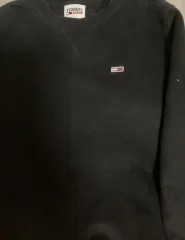 トミー ジーンズ ブラック スウェット