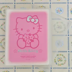 【ハローキティ　ポケットフォトアルバム】2005　サンリオ　シール帳　平成レトロ　平成女児