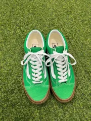 ヴァンズ スタイル 36 검솔 グリーン 新品