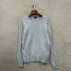 UNIQLO 無地 ラウンドネック カジュアルニット M M09038
