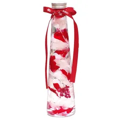 【新品】 IPFA カーネーション 入り ハーバリウム セゾン (レッド) 母の日 プレゼント ギフト 贈り物 花 プリザーブドフラワー 誕生日 母 お母さん 女性 1