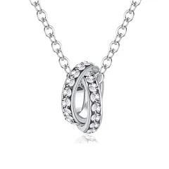 【新品】 [alisashelly] ネックレス レディース サージカルステンレス ジルコニア 金属アレルギー対応 ペンダント 18金メッキ アジャスター シンプル 20代 人気 シルバー ゴールド ローズゴールド3色 記念日 可愛い 彼女 妻 プレゼント 0