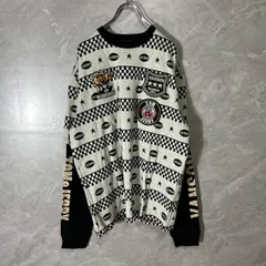 未使用品 VANSON バンソン トム ジェリー コラボ ロングスリーブ  Tシャツ ロンT カットソー XXL  ワッペン 刺繍のサムネイル