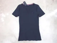 TOMMY HILFIGER トミーヒルフィガー カットソー sizeS/ネイビー ■◆レディース