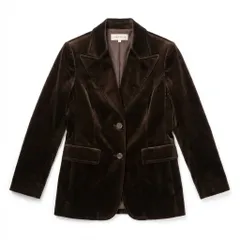 [C-8] ベルベット調 テーラードジャケット