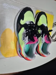 アディダス ファルコン W 蛍光 スニーカー 275mm
