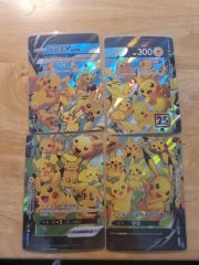 メルカリ最安値 PSA8 ポケモンカード ピカチュウV-UNION 4枚セット ポケモンカード ピカチュウ V-UNION 4枚セット - メルカリ