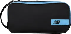 ニューバランス New Balance シューズケース バッグ 袋 靴 スパイク入れ 上履き 部活 クラブ ジム サッカー 陸上 バスケ バレー メッシュポケット フルジップ スポーツブランド  LAB55622 ELE エレクトリックスカイ