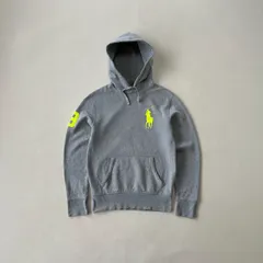 ポロラルフローレン ビッグポニー スウェット パーカー グレー S   P2578