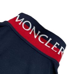美品★ MONCLER 襟ロゴ　XS ネイビー　ポロシャツ 正規品　5S201 美品☆ MONCLER 襟ロゴ XS ネイビー ポロシャツ 正規品 5S201 【公式通販】