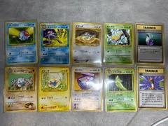 ポケモンカード 旧裏 まとめ売り 10枚セット ビンテージ 中古品 ポケカ pokemon 　OB-04