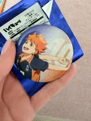 ハイキュー PLAZA LOFT ポップアップ 日向 翔陽 グリッター 缶バッジ